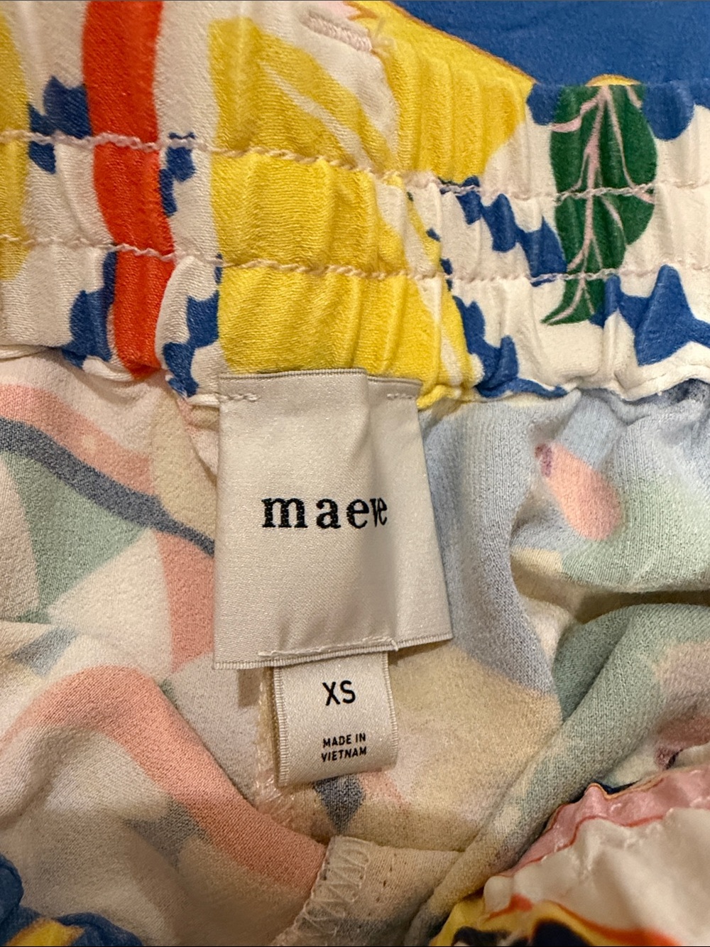 MAEVE Print Wide Leg Pant - Picture 6 of 8